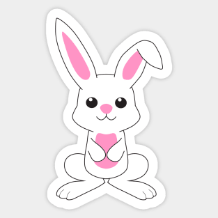 Bunny Sticker